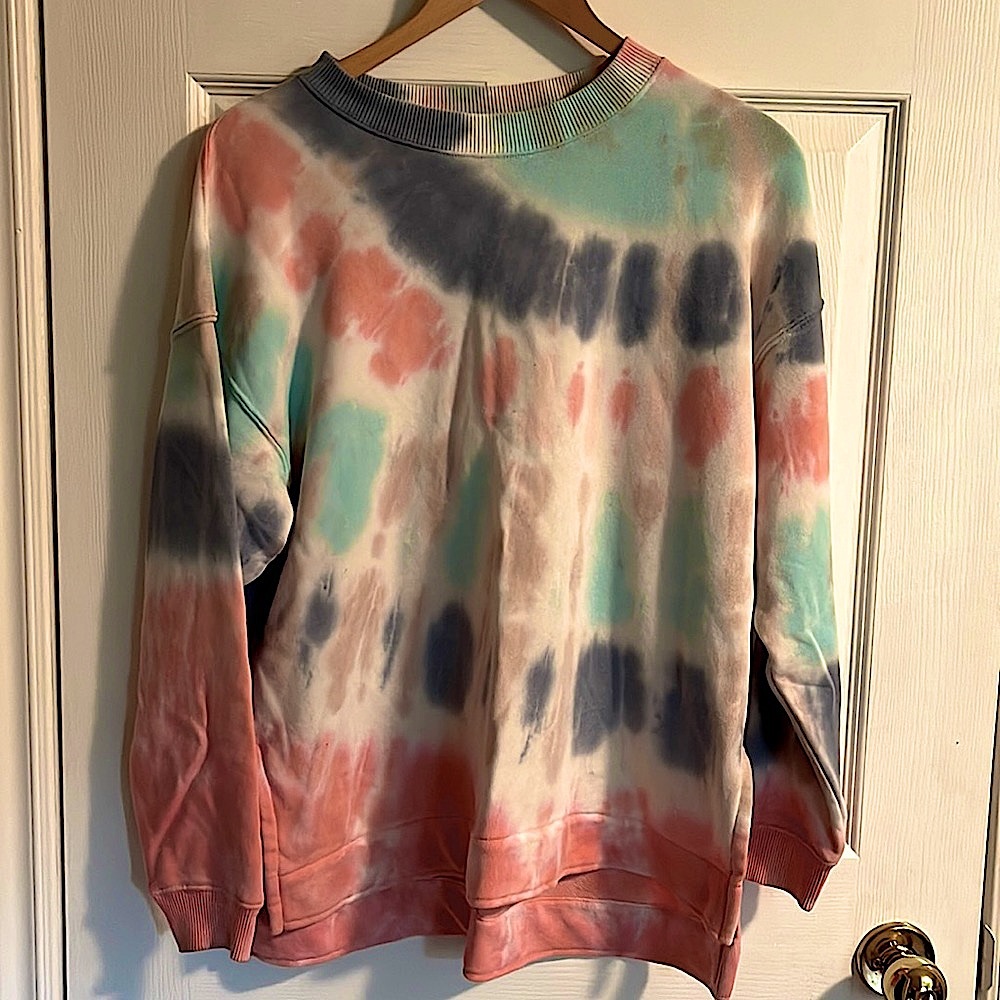American Eagle Oversized Tie-Die Sweatshirt